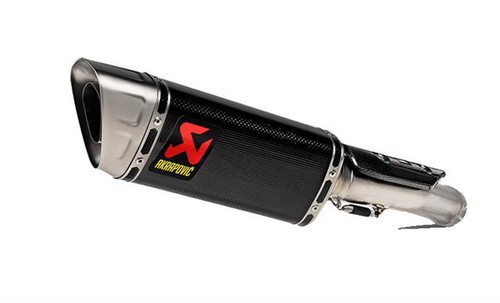 Akrapovic carbon fibre - slip, on