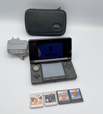Nintendo 3DS Schwarz Handheld-Spielkonsole (PAL) mit Spielen