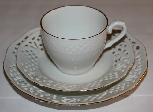Kaffeegedeck teilig weiß - ,