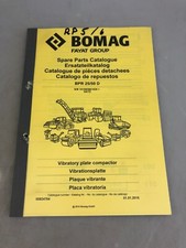 BOMAG BPR 25/50 D Ersatzteilkatalog VIBRATIONSPLATTE  01.01.2017 /14/
