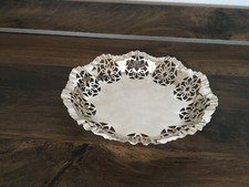 Servier Schale silber, Quist Schale, Vintage, Gebäckschale