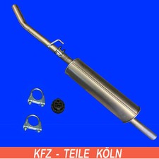 Peugeot 807 (EB_) 2.2 / Citroen C8 (EA_, EB_) 2.2 Mittlschalldämpfer + Set