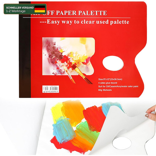 Farbmischpalette papier - farbmischpalette,