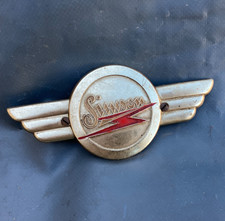 original DDR Simson Emblem Zeichen Stoye Seitenwagen Beiwagen Awo flach  [4100-9