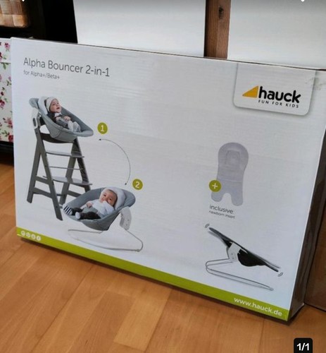 Hauck alpha bouncer 1 - hauck, 2-in-1