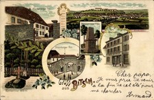 Litho Bitche Bitsch Lothringen