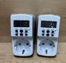 2x Wochenzeitschaltuhr