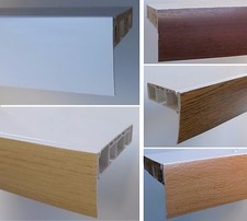 Blende für Gardinenschiene Vorhangschiene Deckenschiene Schiene Aufklipsblende 