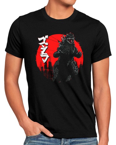 Kanji kaiju herren shirt - kaiju, t-shirt