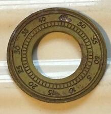 Vintage Messing Wanduhr