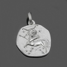 Weiß Gold 333 Sternzeichen