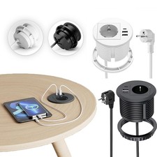 Einbausteckdose Tisch Einbau