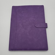 Wason Portfolio A4 Schreibmappe Kunstleder Portfolio mit Telefon Tablet Ständer 