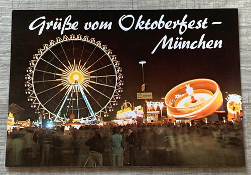 Postkarte oktoberfest - postkarte,