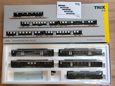 Trix 23134 5-teiliges SBB Zugset Leichtstahlwagen z. Ae 3/6 m. Innenbeleuchtung