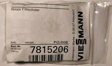 Vissmann Relais 1  Wechsler. Gängiger Fehler: Brennerrelais in anal. Steuerr.