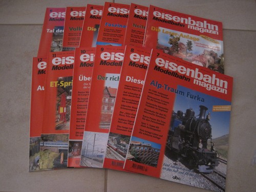 Eisenbahn modellbahn magazin - eisenbahn,