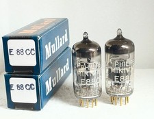 2 x NOS Röhren E88CC  6922