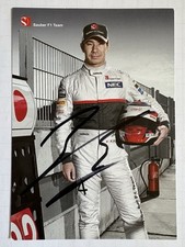 Kamui Kobayashi signiert Formel F1 Sauber Karte original Unterschrift Autogramm
