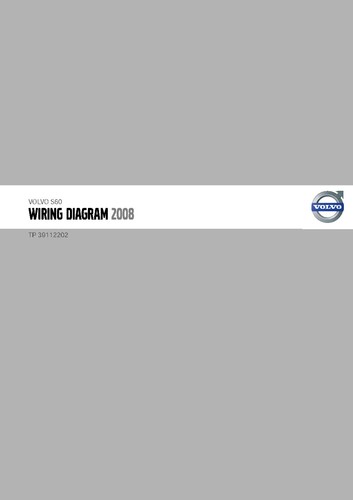 Volvo s60 wiring - (2007-2008),