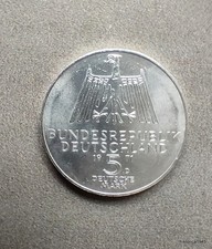 BRD 5 DM 1971 D Albrecht