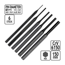 Splintentreiber 6 teilig