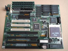 ECS UM8810P-AIO PCI/ISA MAINBOARD 486DX2/66 Sockel3 64MB RAM + Grafikkarte Retro