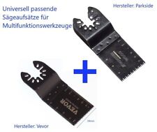 Multitool Werkzeug Aufsatz Säge Set, 1x Vevor + 1 x Parkside Perfomance
