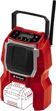 Einhell Bluetooth Radio ohne Akku Power X Change Baustellenradio LCD AM und FM