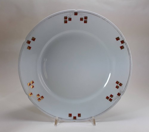 Jugendstil porzellan teller - porzellan,