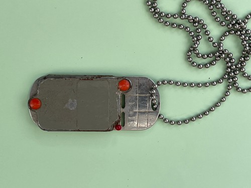 Erkennungsmarke mit dosimeter - erkennungsmarke,