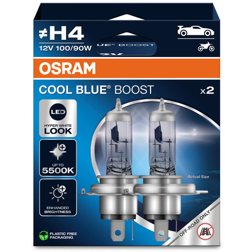 Osram cool blue - cool, h4