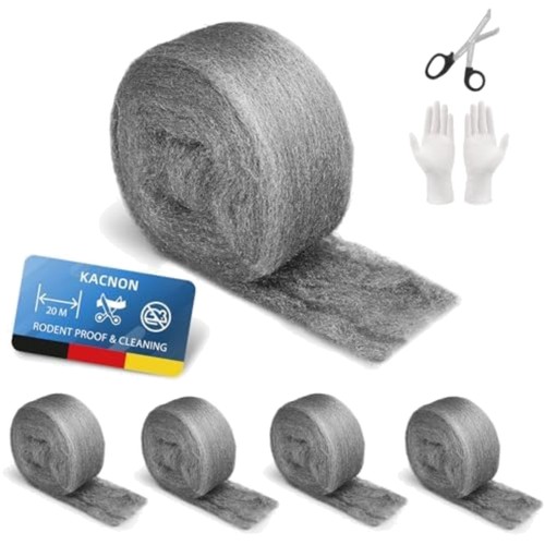 Steel wool mausevertreter 20m - wool,