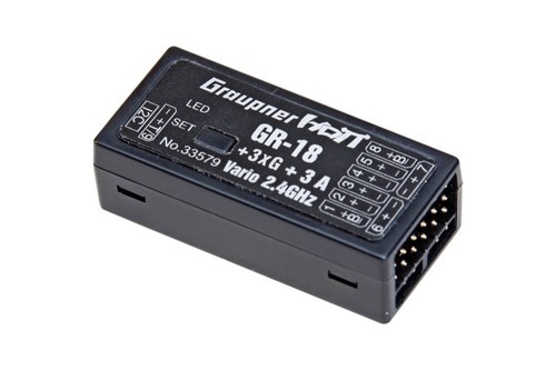 Graupner 3xg 3a - gr-18, +3xg