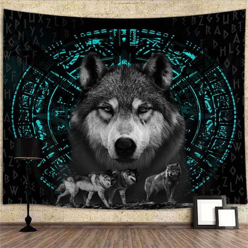 Wikinger wolfsrudel poster xxl - wikinger-wolfsrudel,