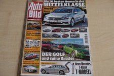 1) Auto Bild 48/2013 - Audi A3 Sportback 2.0 TDI A - Seat Leon 2.0 TD FR mit 184