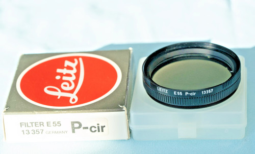 Leitz e55 cir polfilter - leitz,