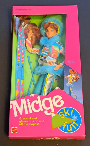 1991 mattel barbie ski - mattel, fun