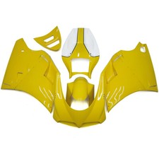 Yellow White Fairing Kit for