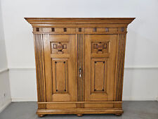 Kleiderschrank Empire Esche Antik Dielenschrank um 1800 Massive Zerlegbar Sch872