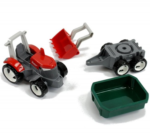 2in1 spielzeugauto traktor mit - 2in1,