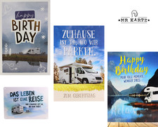Glückwunschkarte Wohnmobil