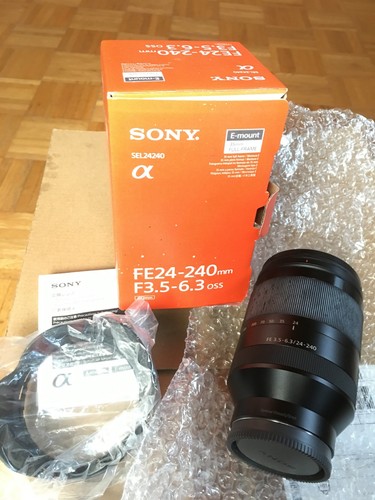 Sony 240mm 6 3 oss - fe, f3.5-6.3