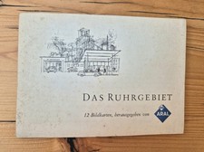 ARAL DAS RUHRGEBIET - 12 Bildkarten - guter ungelaufener Zustand