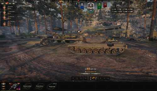 Wot account reduced - eu, 70%