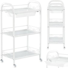 Helfer Friseur Kosmetikwagen Rolltisch zum Färben ST018W zum Schönheitssalon Reg