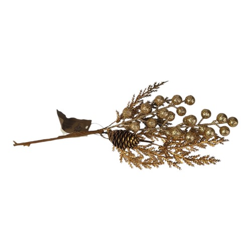 Dekozweig deko strauch gold - strauch,