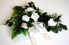 Rosenstrauß Brautpaar Rosa Deko Dekoration Autoschmuck Hochzeit Auto LAV - 16