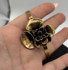 Wunderschöner Antik Bronze Armreif Made Finnland 