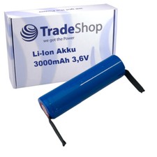 AKKU LG 3000mAh 3,6V Li-Ion für Meister Basic BAS 36 LI, Kraftwerk 32002  
